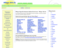Tablet Screenshot of pflege-365.de